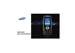 Bedienungsanleitung Samsung SGH-X620 Handy