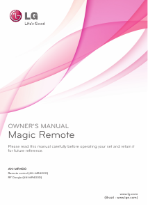 Manual LG AN-MR400 Magic Remote Control