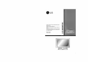 Manual LG MW-30LZ10 LCD Monitor