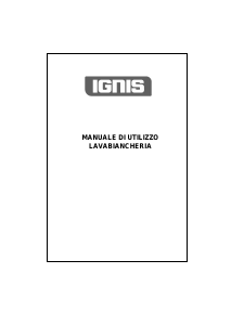 Manuale Ignis LOP 8050 Lavatrice