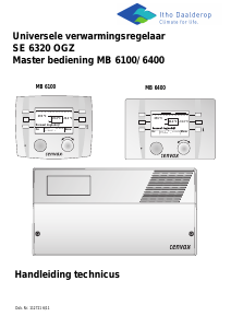 Handleiding Cenvax MB 6100 Thermostaat