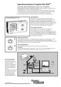 Handleiding Cenvax VAG 4000 Thermostaat