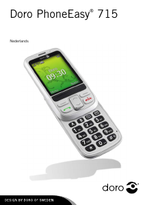 Handleiding Doro PhoneEasy 715 Mobiele telefoon