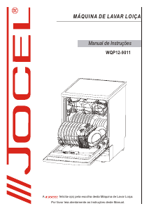 Manual Jocel WQP12-9011 Máquina de lavar louça