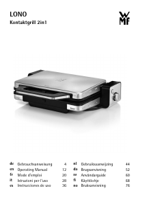 Bruksanvisning WMF Lono Smörgåsgrill