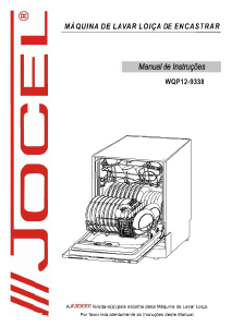 Manual Jocel WQP12-9338 Máquina de lavar louça