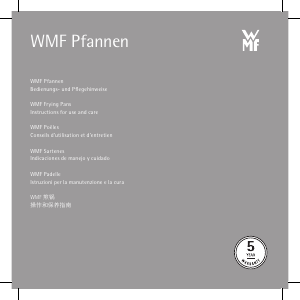 Manual de uso WMF PermaDur Premium Sartén