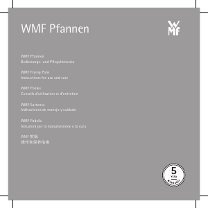 Manual de uso WMF Profi Resist Sartén