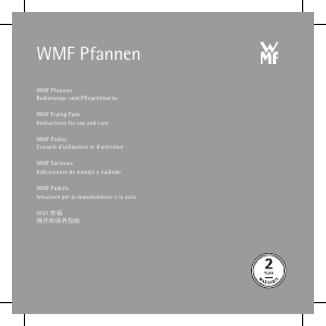 Manuale WMF CeraDur Plus Pentola