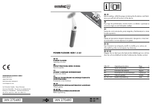 Manual Nevadent NZR 1.5 A1 Aparat de curatare interdentara