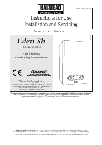 Manual Halstead Eden Sb Central Heating Boiler