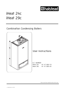 Handleiding Halstead iHeat 29c CV-ketel