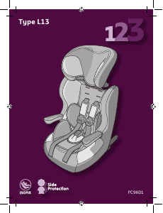 Manual de uso Nania Ferrari I-Max SP Isofix Asiento para bebé