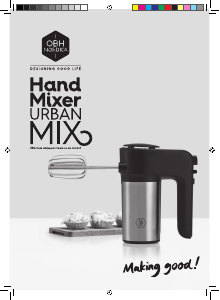 Manual OBH Nordica 6776 Urban Mix Hand Mixer