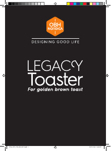 Handleiding OBH Nordica 2708 Legacy Broodrooster