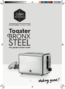 Manual OBH Nordica 2255 Bronx Toaster