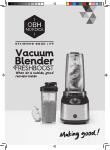 Manual OBH Nordica LH181DS0 Freshboost Blender