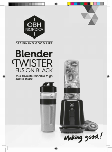 Bruksanvisning OBH Nordica 6694 Twister Fusion Blender