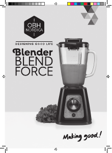 Bruksanvisning OBH Nordica LH4358S0 Blendforce Blender