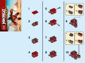 Bedienungsanleitung Lego set 30533 Ninjago Sam-X