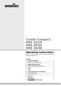 Handleiding Intergas Combi Compact HRE 36/30 CV-ketel