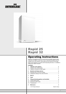 Manual Intergas Rapid 32 Central Heating Boiler