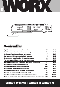 Manual Worx WX673 Sonicrafter Multitool