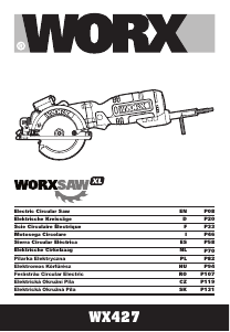 Manual Worx WX427 Ferăstrău circular