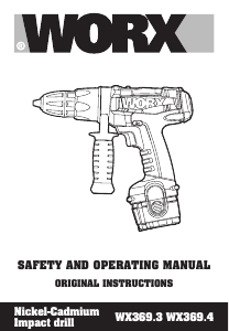 Handleiding Worx WX369.3 Klopboormachine