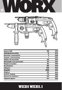 Manual Worx WX311.1 Impact Drill