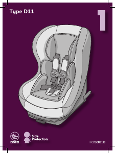 Mode d’emploi Nania Limited Cosmo SP Isofix LTD Siège bébé