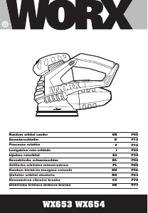 Manual Worx WX654 Şlefuitor cu excentric