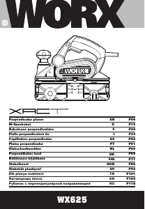 Bedienungsanleitung Worx WX625 Hobel