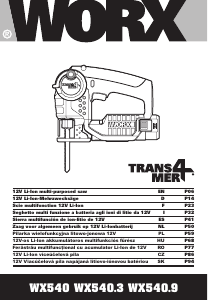 Manual Worx WX540.3 Ferăstrău vertical