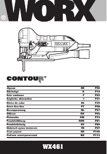 Manual de uso Worx WX461 Sierra de calar