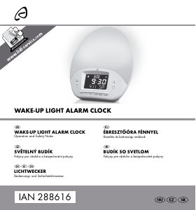 Manual Auriol IAN 288616 Wake-up Light