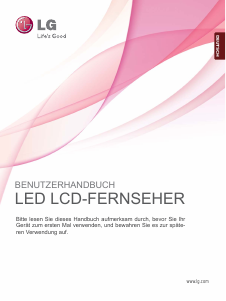 Bedienungsanleitung LG 55LX9500 LED fernseher