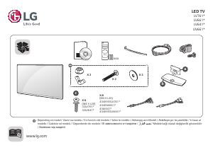 Bedienungsanleitung LG 49LV661H LED fernseher