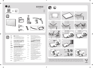 Handleiding LG 49SM8200PLA LED televisie