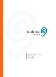 Handleiding Unitron Element ITE Hoortoestel