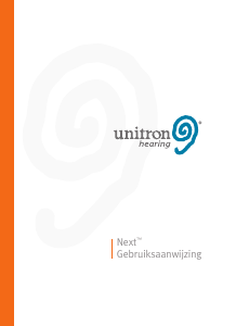 Handleiding Unitron Next Hoortoestel