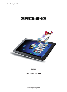 Manual Growing GTC724 Tablet