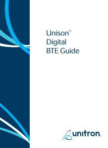 Handleiding Unitron Unison Digital BTE Hoortoestel