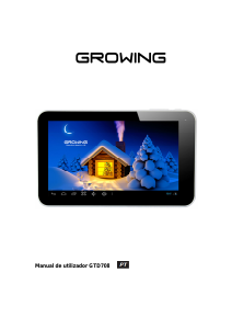 Handleiding Growing GTD708 Tablet