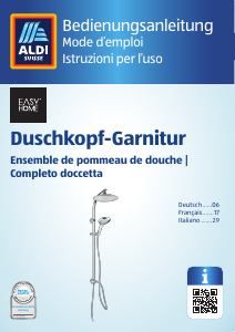 Bedienungsanleitung EasyHome 96888 Duschkopf