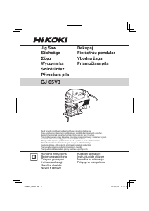 Instrukcja Hikoki CJ 65V3 Wyrzynarka