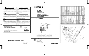 Manual de uso Hitachi FCJ 65V Sierra de calar