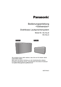 Bedienungsanleitung Panasonic SC-ALL3EG Lautsprecher