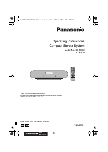 Manual Panasonic SC-RS32EG Speaker