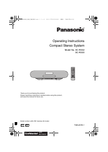 Handleiding Panasonic SC-RS32EB Luidspreker